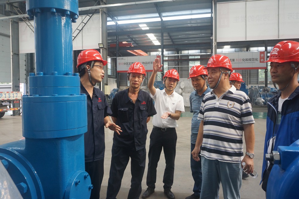熱烈歡迎湖南省邵陽市自來水公司領導考察調(diào)研